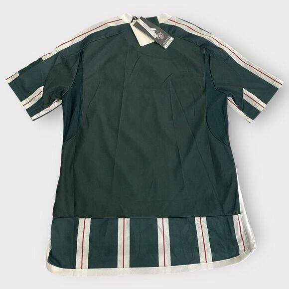 Adidas Manchester United Away Green/White Youth 23/24 Jersey IA7195 size L New - Picture 6 of 10